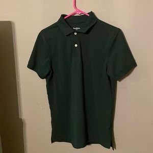 Green shirt